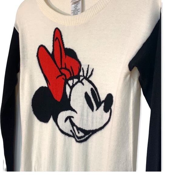 Disney Minnie Mouse sweater crew neck size small - Picture 2 of 7
